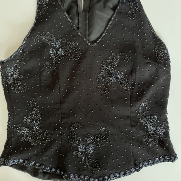 Sakura New York Beaded Halter - Picture 1 of 9